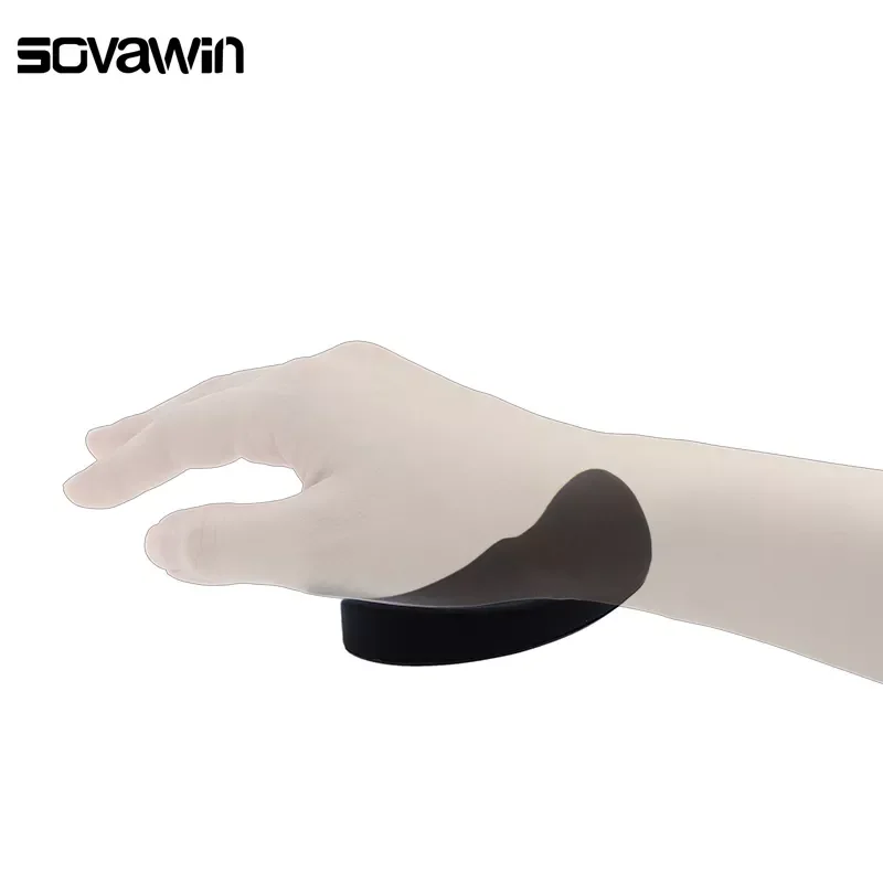

sovawin Ergonomic Mouse Pad G80 Silicon Gel Non-slip Streamline Wrist Rest Support Mat Computer Mousepad for Office Gaming PC
