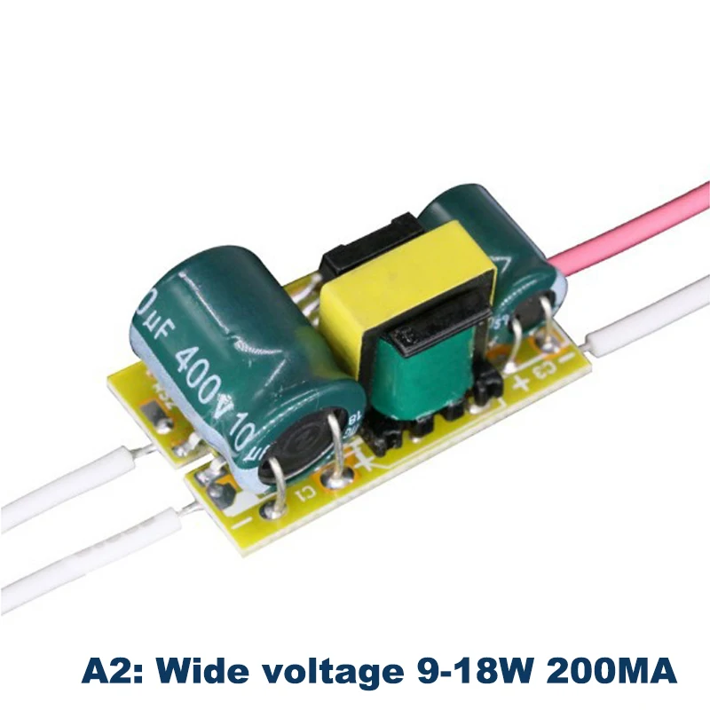 

Нет стробоскопической лампы, разъем питания постоянного тока, низкий PF, широкий напряжение, светодиодный драйвер