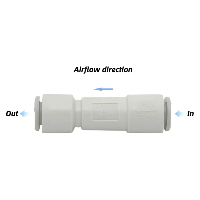 10 шт./лот втулка серии AKH обратный клапан с фитингами в одно касание AKH04-00 AKH06-00 AKH08-00