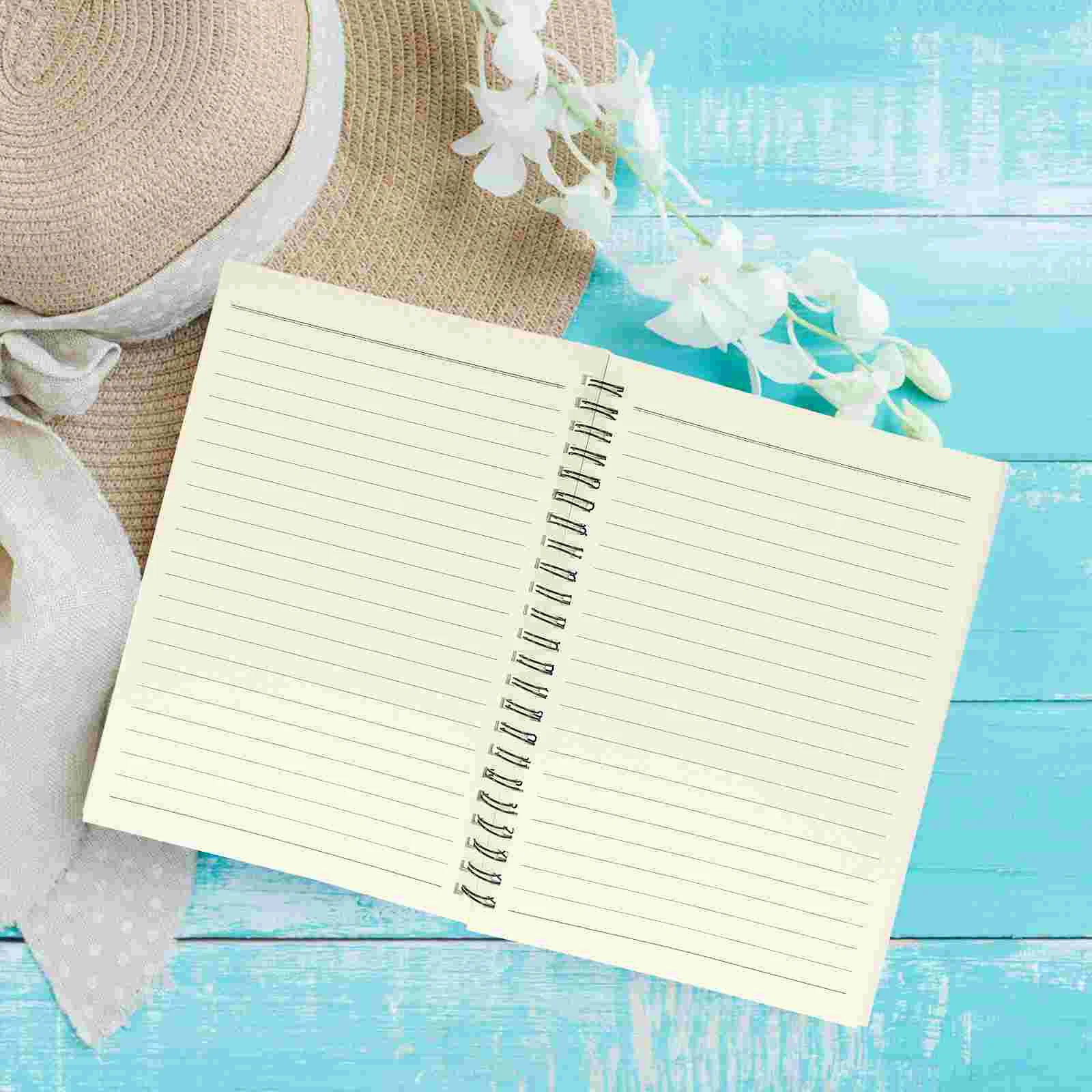 Белый блокнот пустой спиральный с расписанием бумага незавершенные