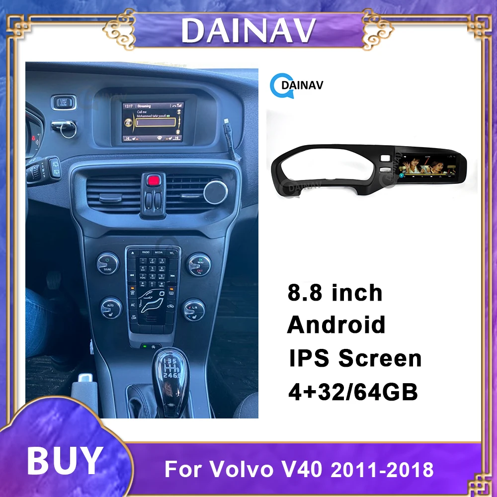 

Car Radio DVD Player 2 din Android for Volvo V40 kinetic eco D2 .2016 Car Stereo Autoradio Auto Audio GPS Navigation