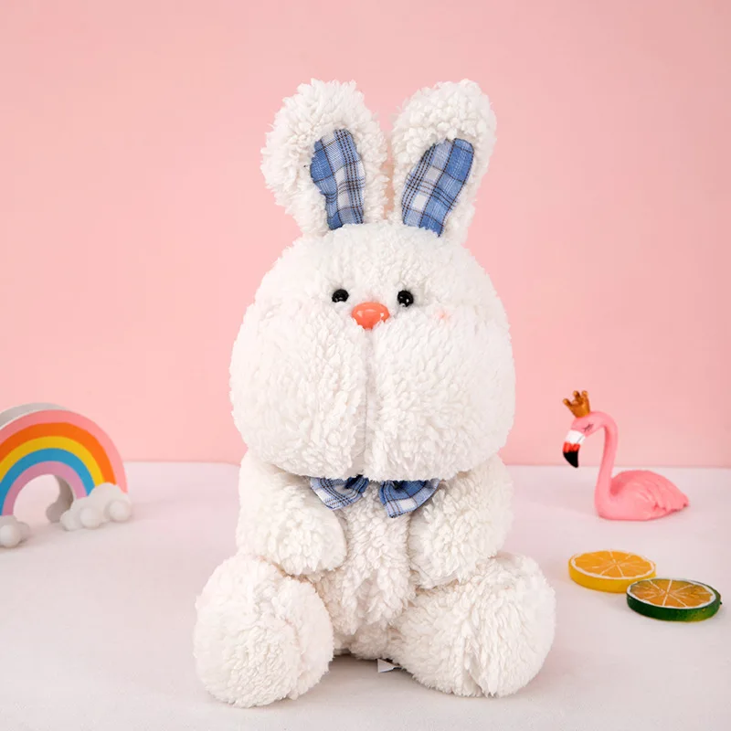 

Большой плюшевый медведь высотой 23 см, кукла-кролик, игрушки для детей, подушка для спины для сна, милый мягкий кролик, Детские сопровождающи...