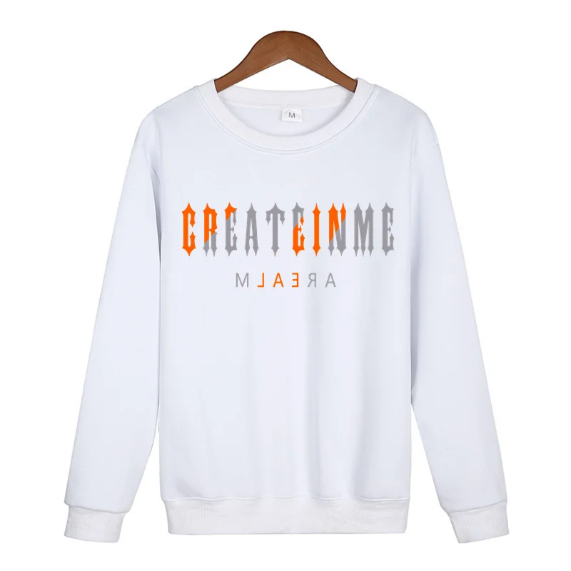 

2022 Autumn Winter Hoodies Letter Creative Printed Hoodie Novelty Pullover Men's Fashion Hoodie Warm Streetwear