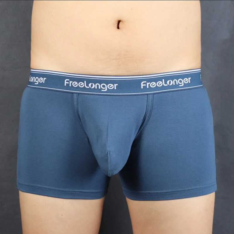 Front Large U-Shaped Opening Men Four-Corners Panties New Design Underwear Give You More Dryier And Comfortable