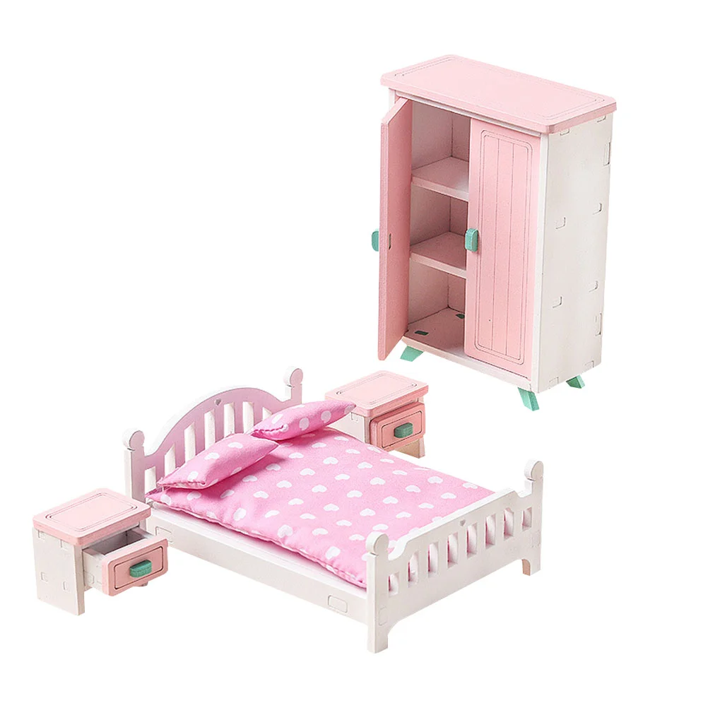 

Имитация ресторана, мини-аксессуары для дома, Декор, домашняя деревянная тумбочка, модель мебели, стол для косплея