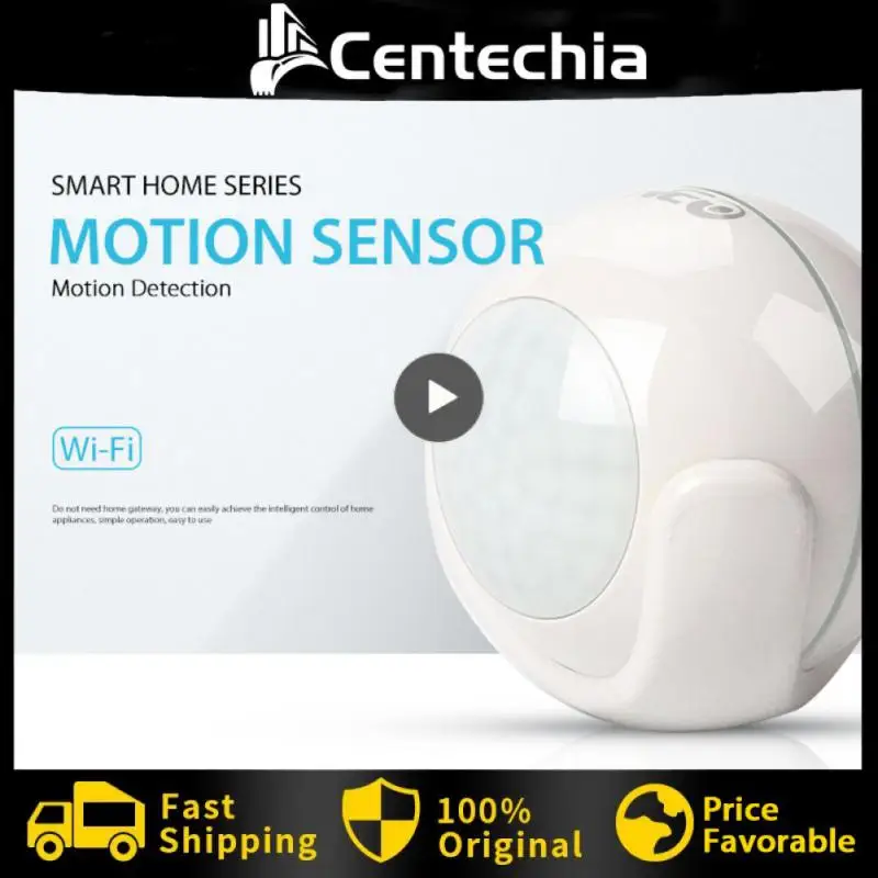 

2/3/5PCS Wifi Pir Motion Sensor Multi-device Controlled Burglar Alarm Devices Tuya Tuya Wifi Remote Control Smart Home