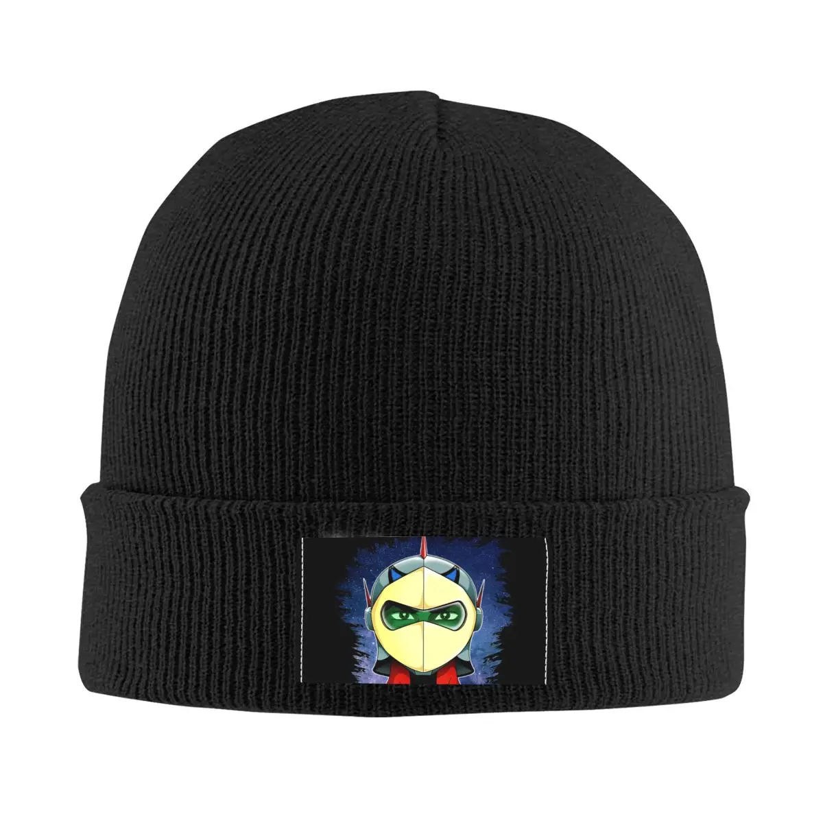 

Cool Anime Grendizer Skullies Beanies Caps Men Women Unisex Hip Hop Winter Warm Knitted Hat Adult Ufo Robot Anime Bonnet Hats