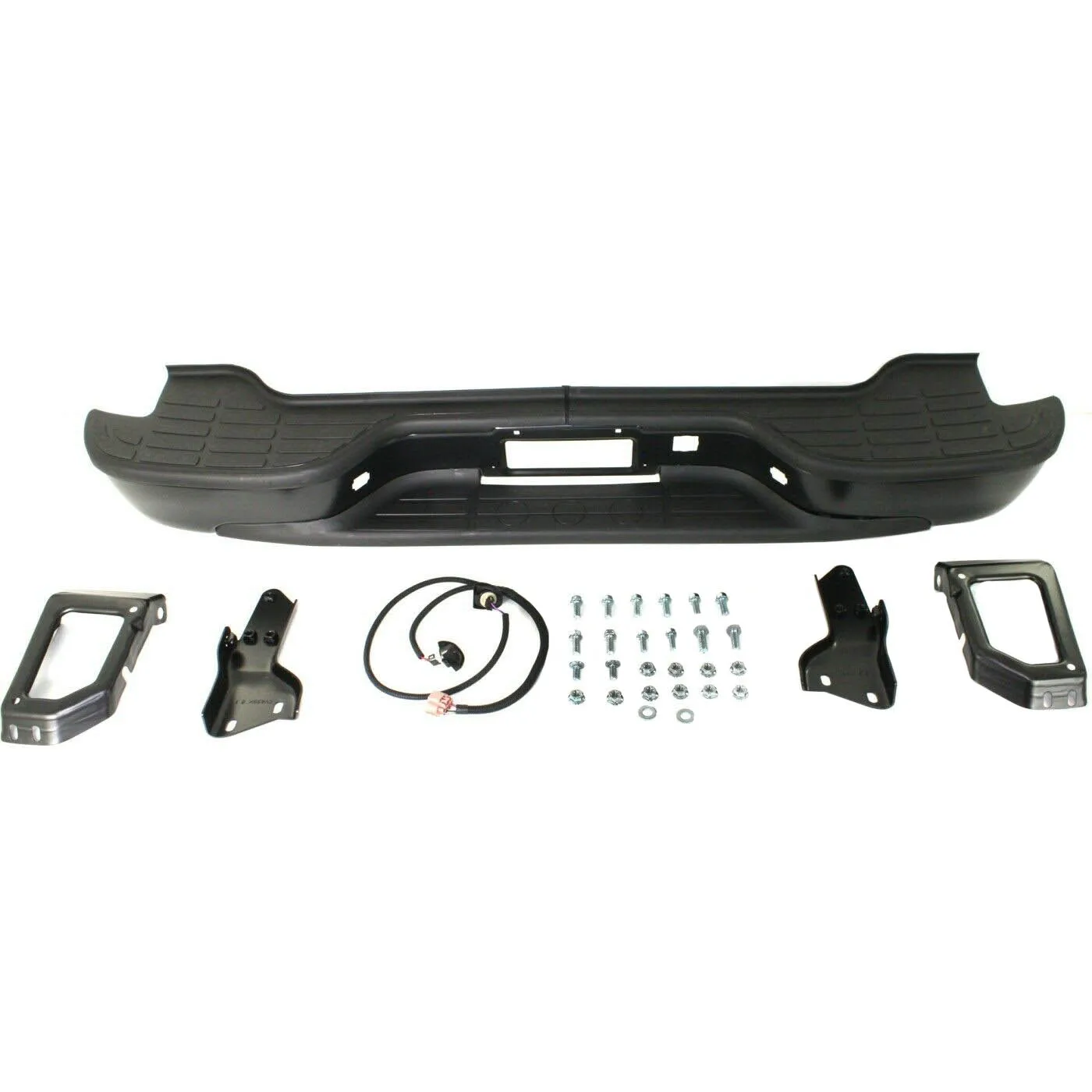 

Step Bumper For 2000-2006 Chevrolet Tahoe/Suburban 2500 Powdercoated Black Rear