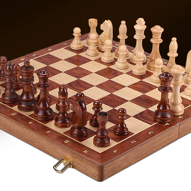 

Strategy Game International Chess Family Game Kid Portable Big International Chess Piece Xadrez Tabuleiro Jogo Family Game