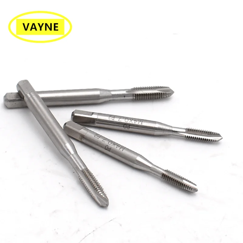 VAYNE HSSE Британская система Спиральные остроконечные метчики с луженым покрытием