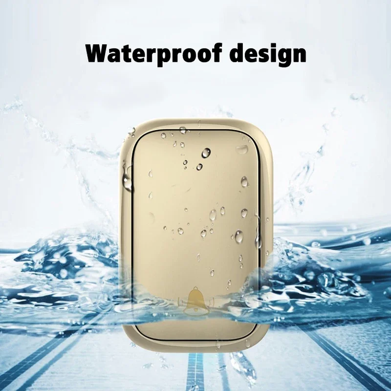 CACAZI новейший домашний беспроводной дверной звонок 60 песен 110 дБ 150 м