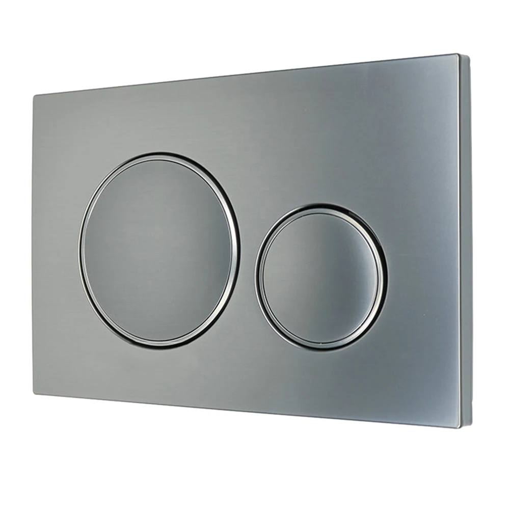

24.6x16.4x1.2cm Dual Flush Plate Dual Flush Plate 24.6x16.4x1.2cm DIY Home Renovation Durable High Quality Plastic