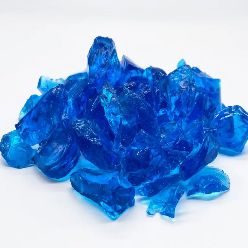 

Огнеупорные стеклянные камни от Fire Glass, 1/2-1, 10 фунтов