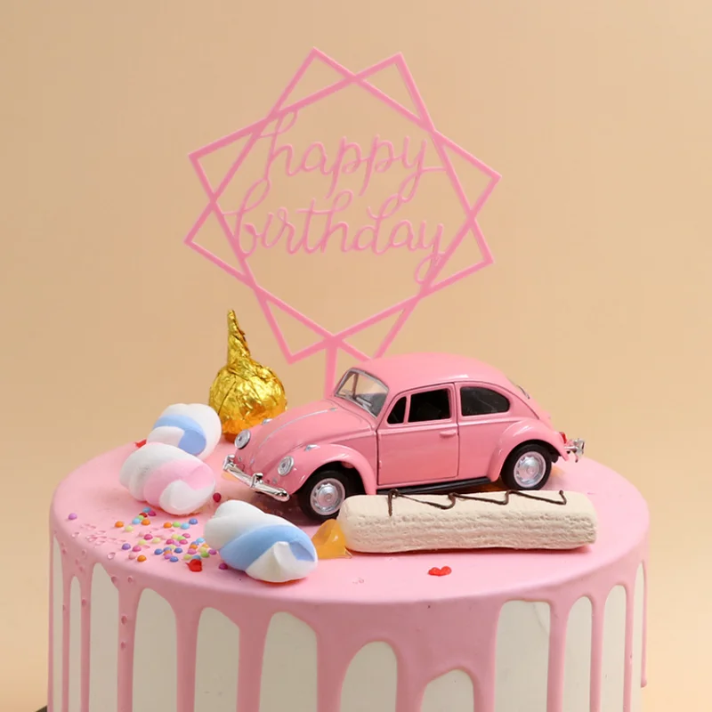 Ретро Классическая модель автомобиля двойная дверь жук литье под давлением