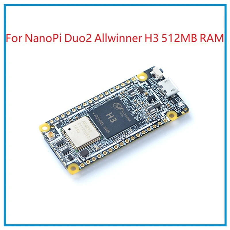 

Макетная плата для Nanopi DUO2 + Кабель Micro-USB + антенна 512 М DDR3 Allwinner H3 Wifi Bluetooth Ubuntu Core Iot модульные наборы