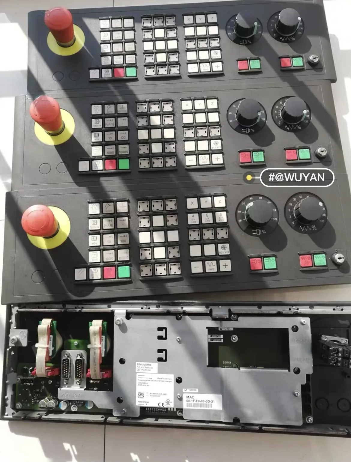 Фото 6FC5303-0AF22-0AA1 ПАНЕЛЬ УПРАВЛЕНИЯ MCP 483C PN PROFINET 6FC5303 0AF22 0AA1 №2