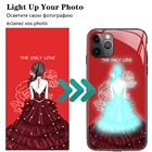 Чехол для телефона с подсветкой для iPhone 13, 12, Mini, 11 Pro Max