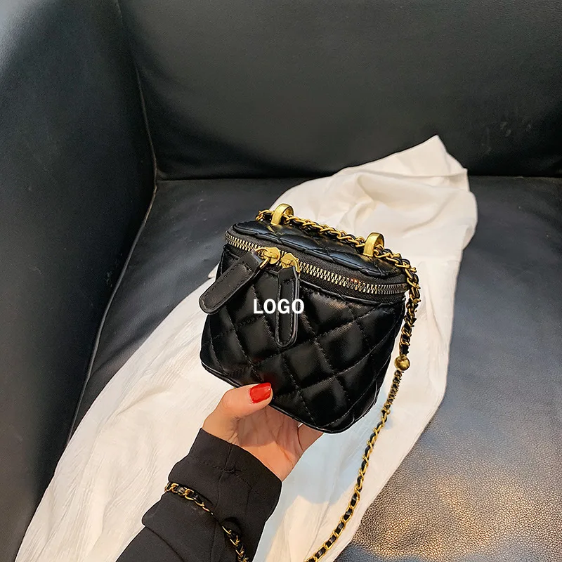 Женские сумки на плечо GZM сетчатые клетчатые мини квадратные Дизайнерские Сумки