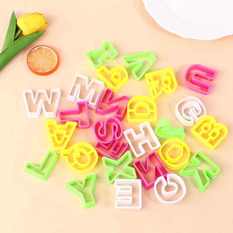 

26PCS Alphabet Letter Biscuit Cookie Cutter Fondant Tool DIY Cake Pastry Mold