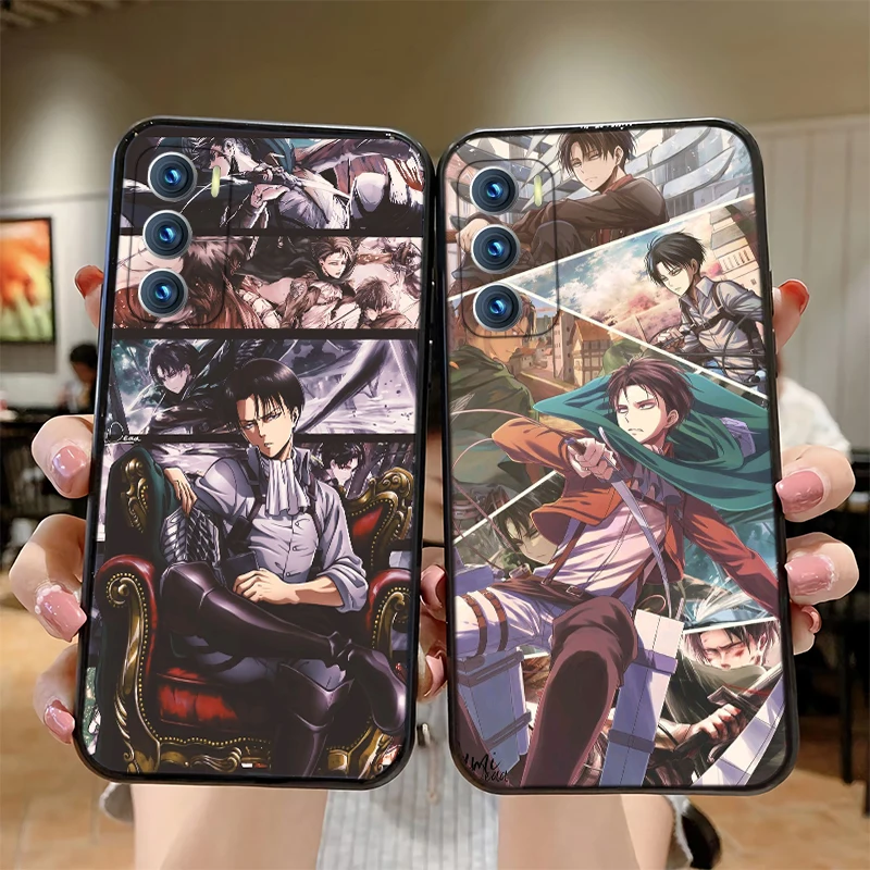 

Anime Giant Eren Rivaill phone case for oppo Reno 6 5 4 pro Puls Silicone case for realme GT X7 XT Bumper case