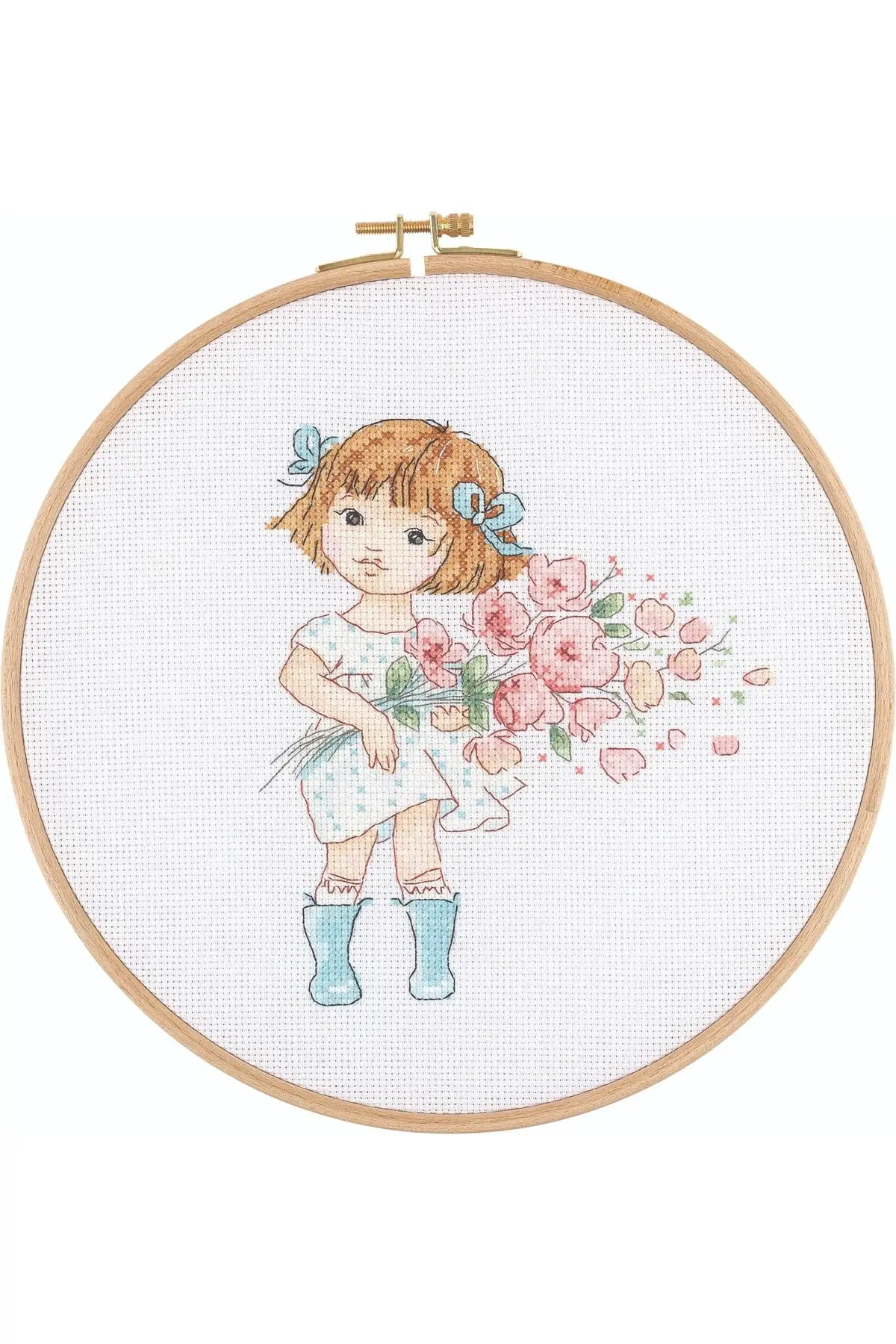 

Набор деревянных шкивов для вышивки крестиком E2601 26 см