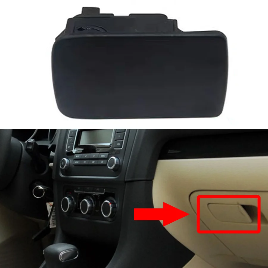 

Auto Glove Box Buckle Car Console Cover Latches Interior Catch For Volkswagen VW Golf 6 / Old Sagitar 1K1857077B Accessories