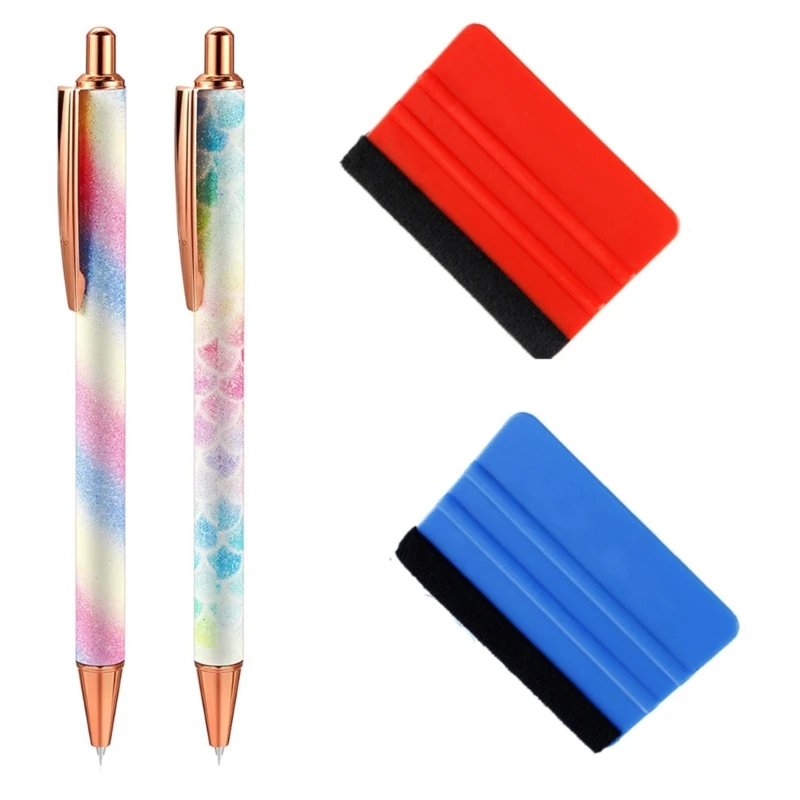 

4Pcs Vinyl Weeding Tools Weeding Pen Scraper Combination Set Supplies