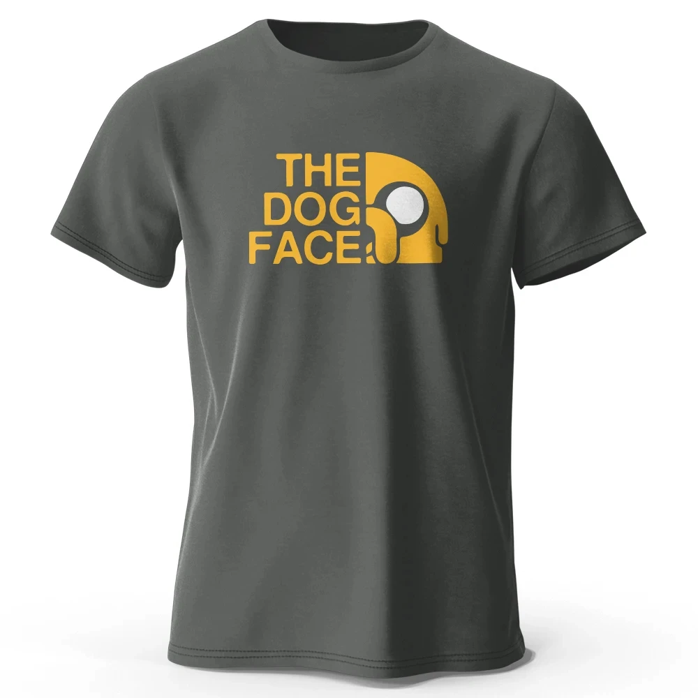 Футболка с принтом Собачка унисекс оверсайз забавная футболка графическим