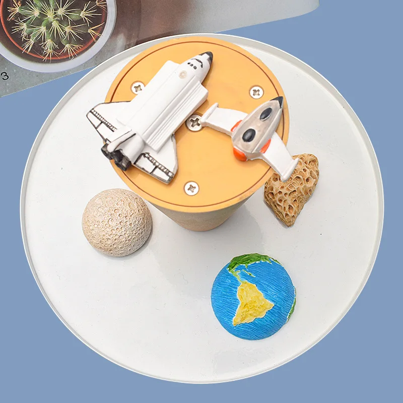 

Space Astronaut Series Silicone Mold Fondant Cake Mold Chocolate Mould Pastry Tools Resin Art Form Bakeware Cake Decorating Tool