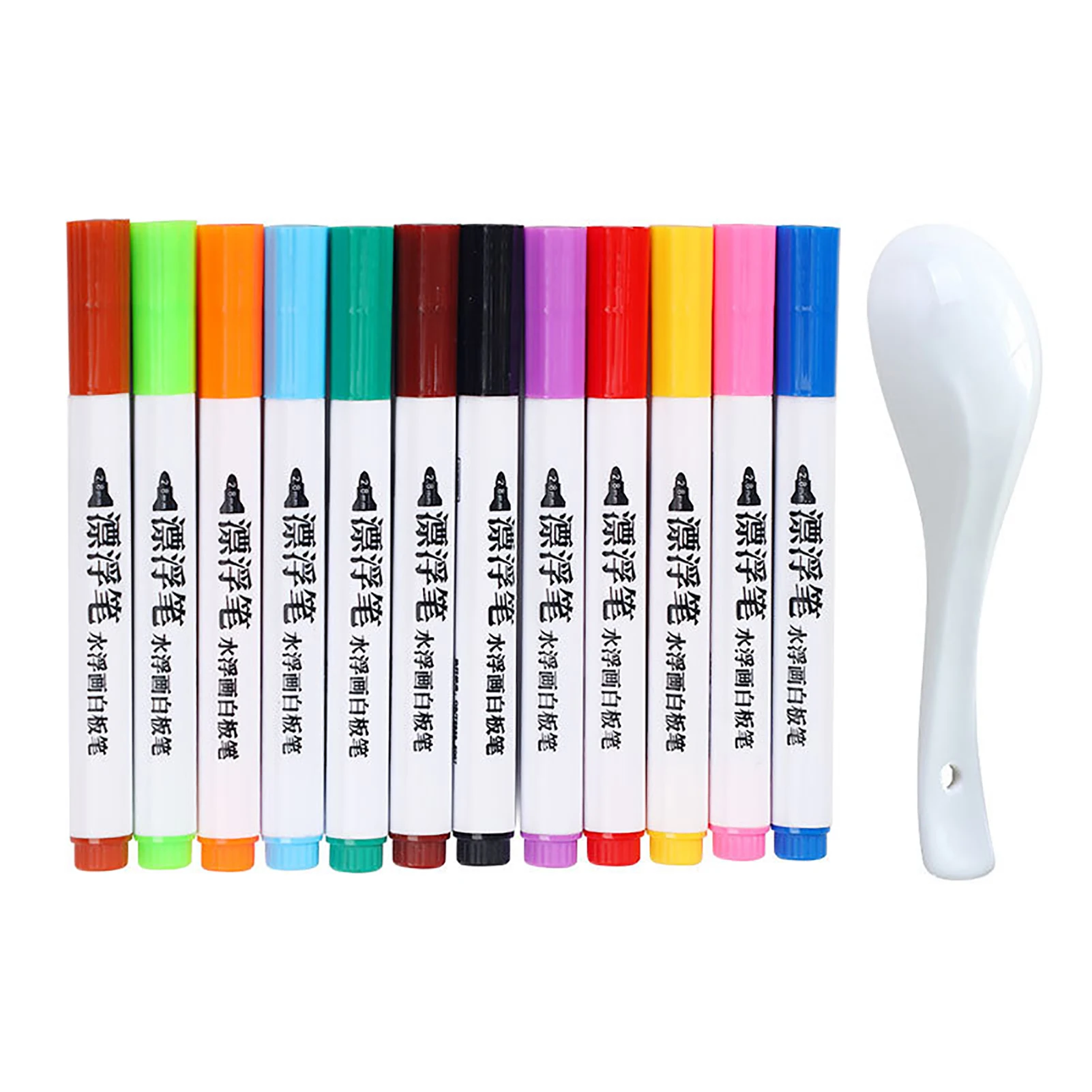 

Children's Water Floating Pen Magical Water Painting Pen Erasable Water-based Marker Pen Whiteboard Pen Teaching Painting