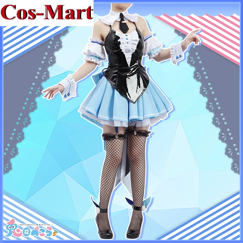 Костюм для косплея Cos-Mart аниме VTuber Hololive Usada Beijing Ora милое великолепное новое платье