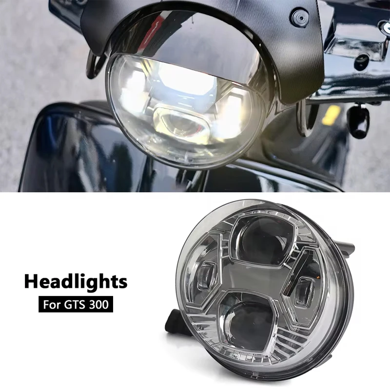 Аксессуары для мотоциклов передняя фонарь фара головная лампа обтекатель Vespa GTS300
