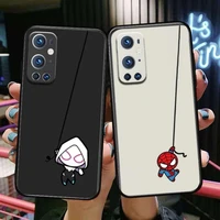 cute spiderman for oneplus nord n100 n10 5g 9 8 pro 7 7pro case phone cover for oneplus 7 pro 17t 6t 5t 3t case