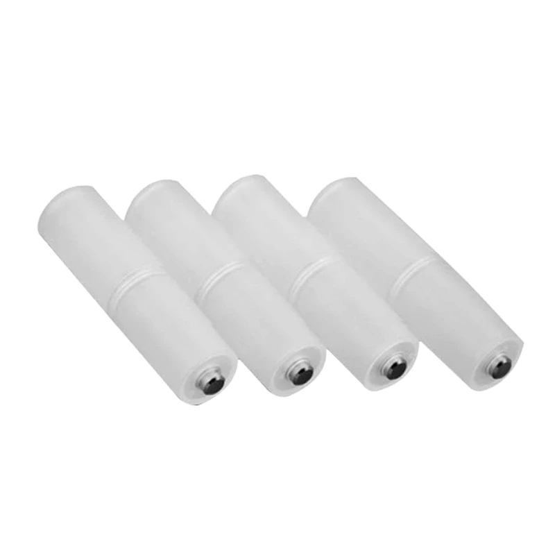 

4Pcs AAA to AA Size Battery Converter Adapter Dustproof Battery Storage Box for