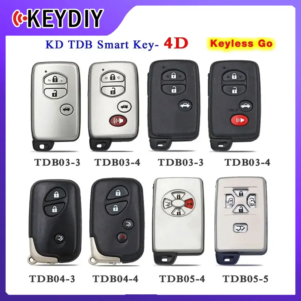 KEYDIY KD 4D умный ключ универсальный пульт дистанционного управления TDB03 TDB04 TDB05 для
