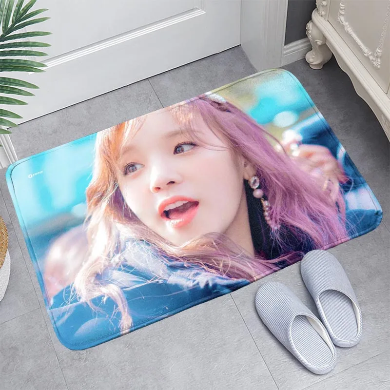 

New Arrival Song Yuqi Doormat Home Mat Machine Made Anti Slip Carpet Living Room/Hallway Bath Mat For Kids Gift