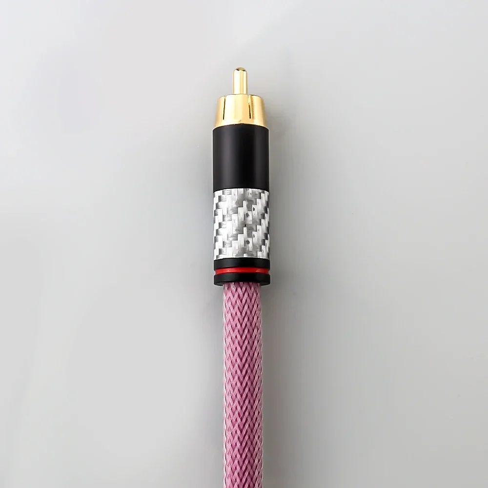 Кабель 2RCA из углеродного волокна