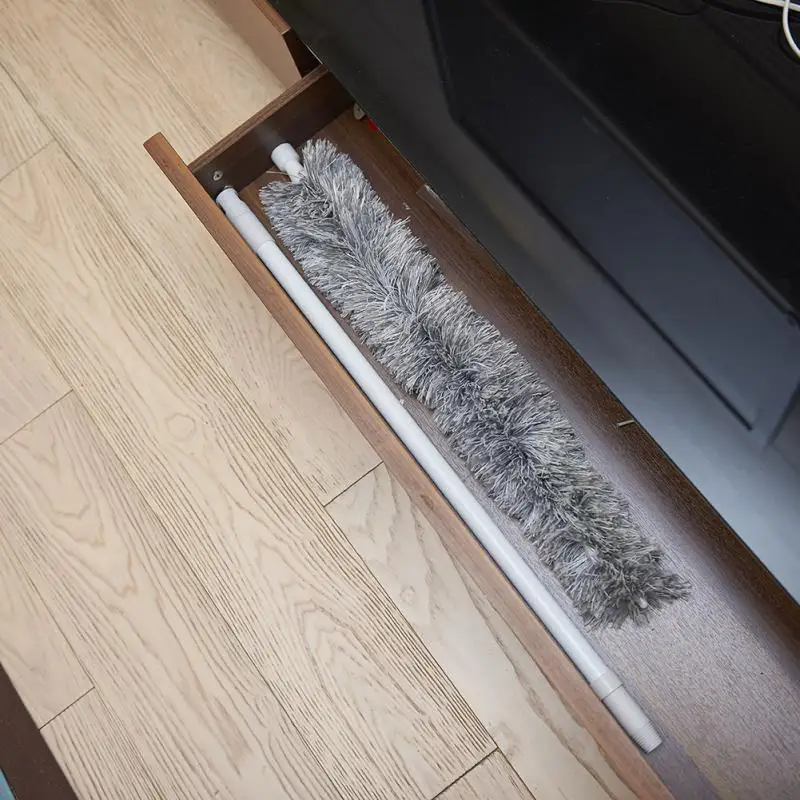 

Microfiber Dusting Duster Household Cleaning Tool Duster Flexible And Retractable Bendable Cleaning Duster For Dust Removal