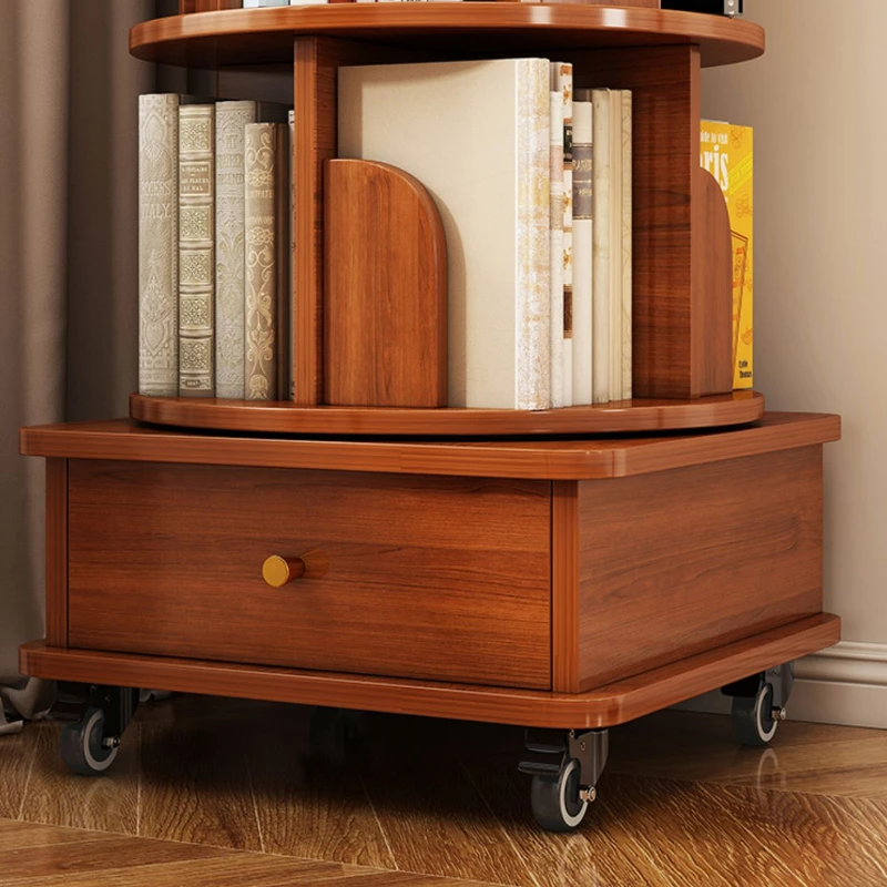 Промышленные круглые книжные шкафы угловые вращающиеся мобильные боковые