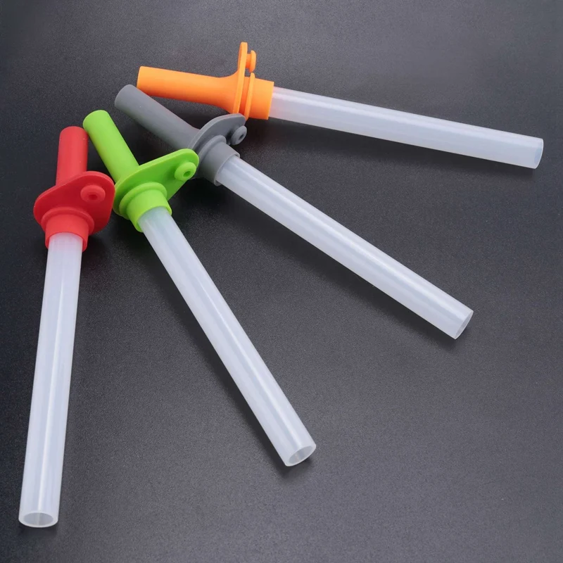 4 шт. запасные соломинки с клапаном для заклепывания 15 унций 1 щеткой