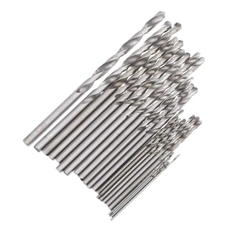 

150 Pcs 0.4-3.2mm HSS Mini Twist Drill Bit Kit for Electronics Crafts Jewelry Watch Making Corrosion Resistance