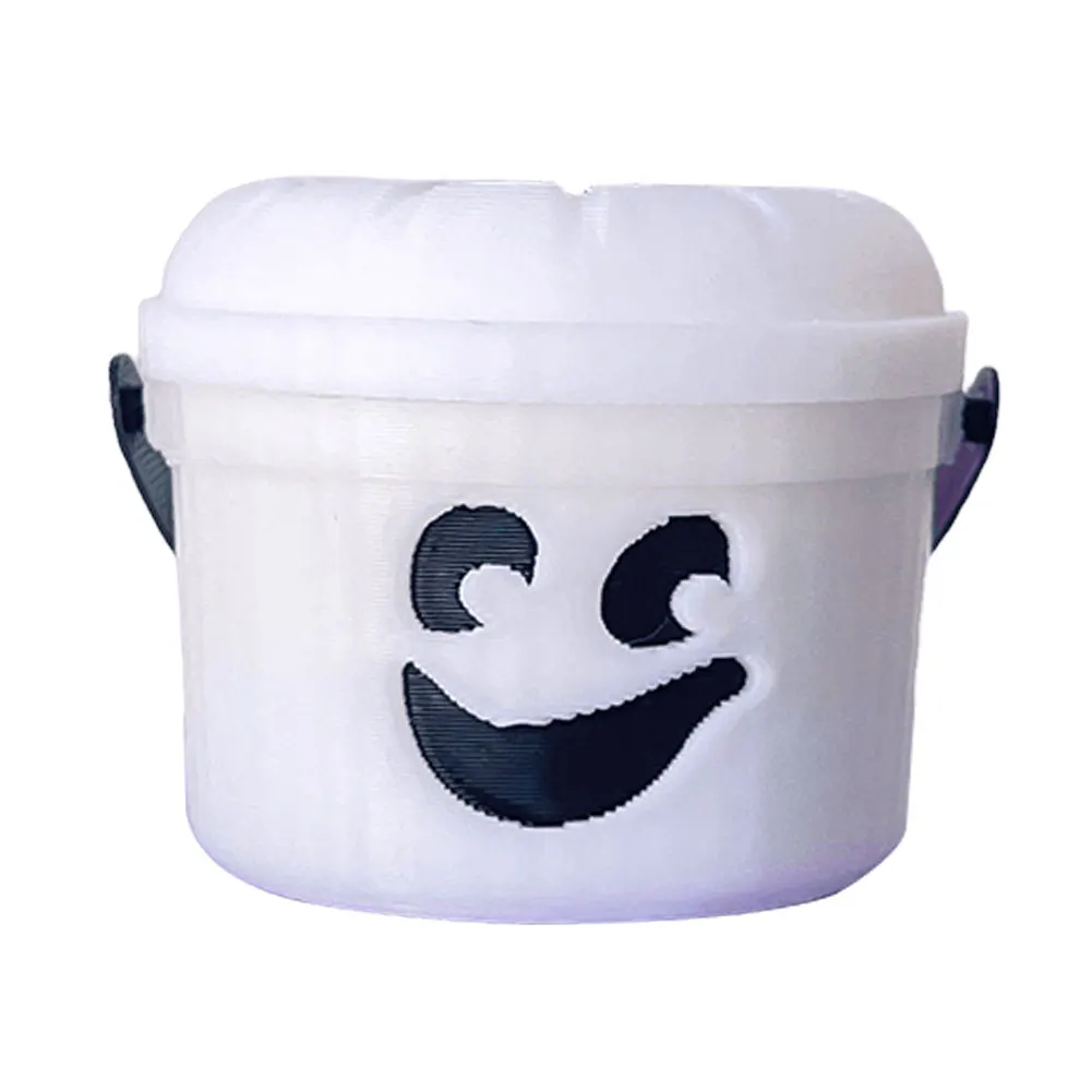 Ведра на Хэллоуин соломенные топперы креативные забавные украшения