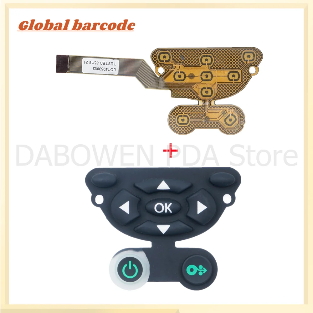

New Keypad+ Keypad Flex Cable (Myler Keyswitch ) for Zebra ZQ620 Printer