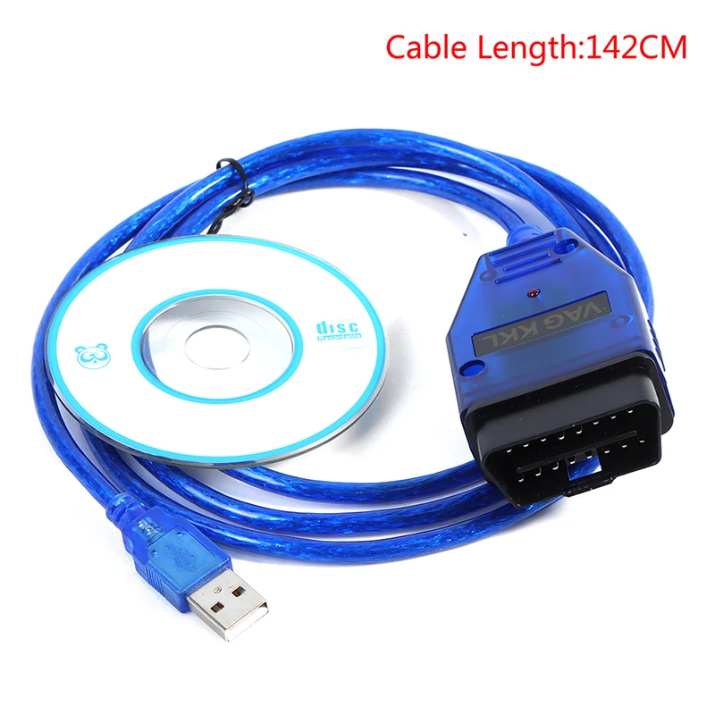 Interfaz de escáner de Cable de diagnóstico USB VAG-COM 409 Com Vag...