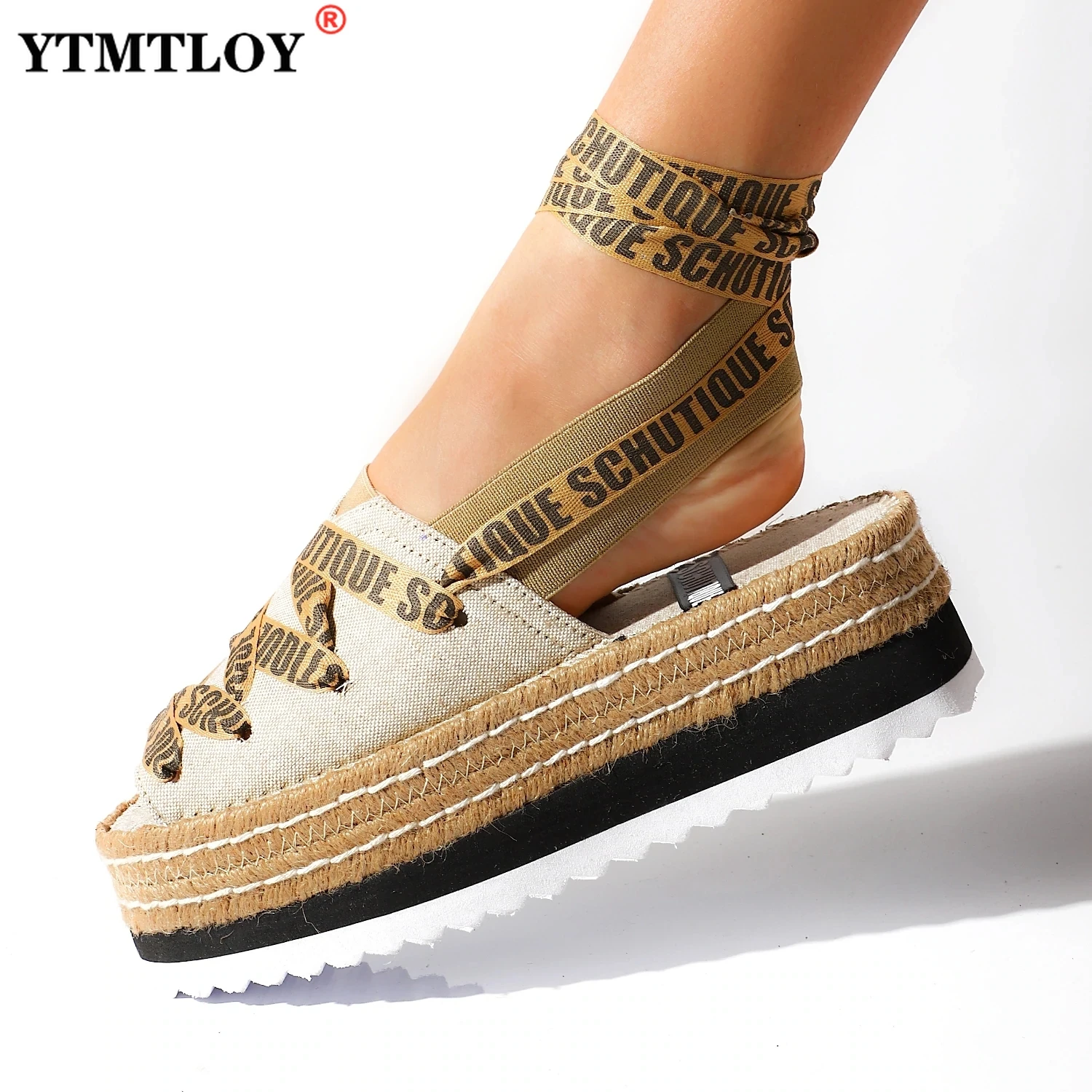 

High Quality Heel Sandals Women New Thick Sole Fisherman Summer Sexy Comfor Leisure Vacation Shoes Chunky Platform Heels