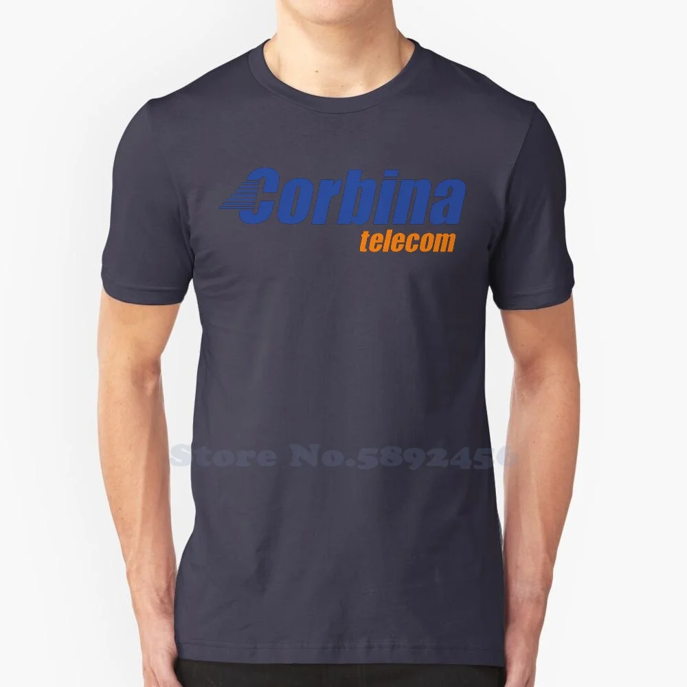 

Corbina Telecom Casual Streetwear Print Logo T-shirt Graphic 100% Cotton Tee