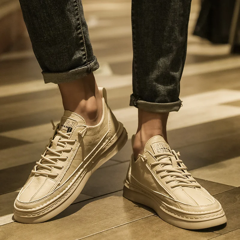 

Loafer Leather Sneakers Designer For Top Brand Work Shoes Height Increases Oxford Shoes Designer Trainer Loafers Men Bot Tennis