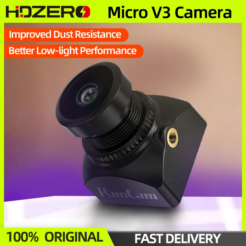 Камера HDZero Micro V3 720p при 60 кадров в секунду/1080p при 30 кадров ...
