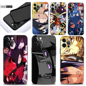 Naruto Sasuke Itachi Uchiha For iPhone 14 11 13 12 Pro Max Mini XS XSMax XR X SE(2022) 7 8 6 6S Plus 5 5S 13Pro 12Pro 11Pro Capa