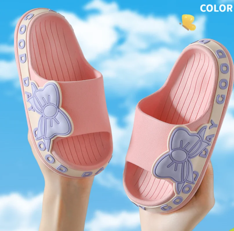

Summer Children Sandals Baby Girls Toddler Soft Outdoor Non-slip Princess Home Kids Candy Cute Beach Shoes Casual Roman Slippers